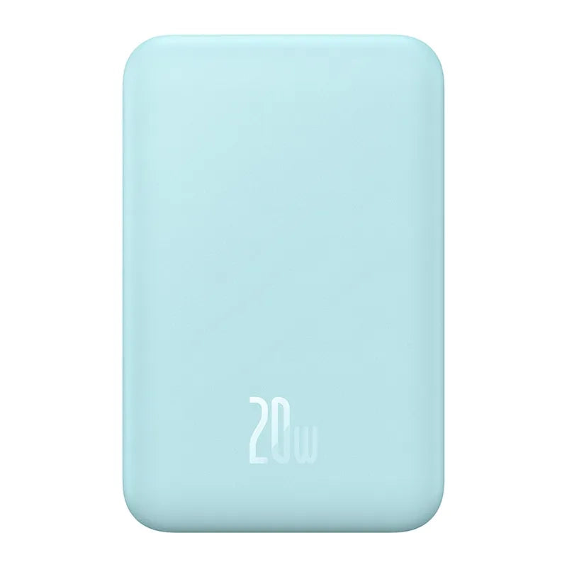 Magnetic Mini Powerbank Baseus 5000mAh, USB-C 20W (blue) - Product Image 1