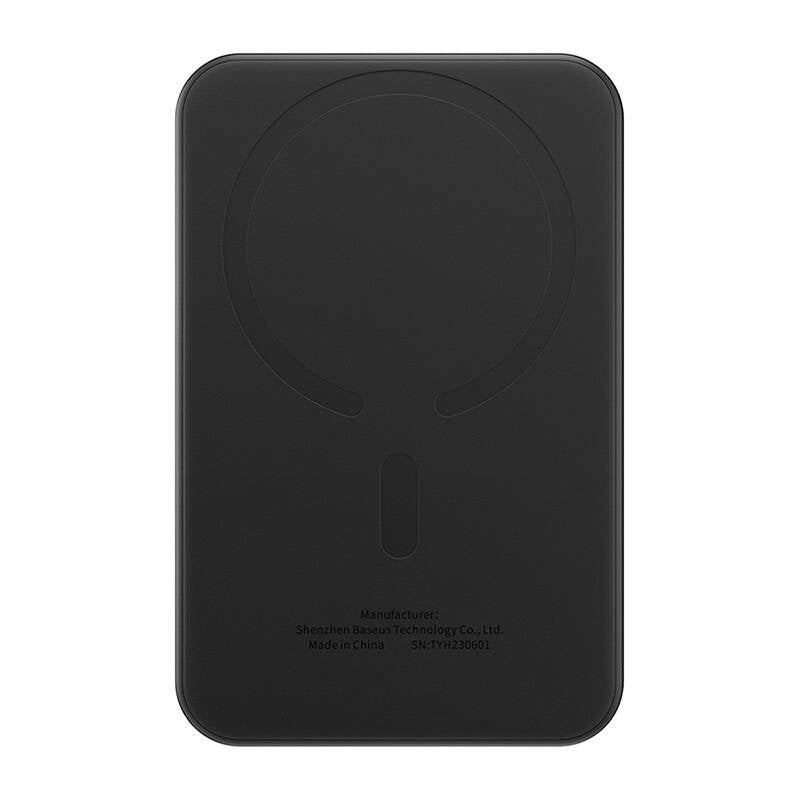 Magnetic Mini Powerbank Baseus 5000mAh, USB-C 20W (black) - Product Image 2