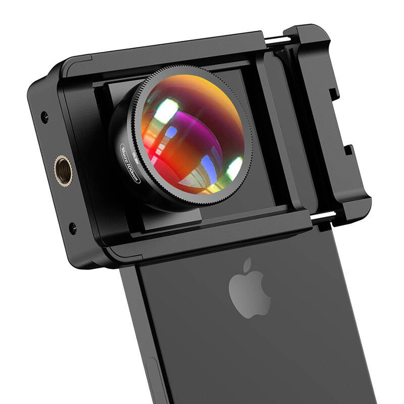 Mobile lens APEXEL APL-HB100CPL100mm macro with CPL (black) - Product Image 2