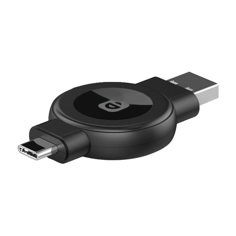 In-line Choetech T606-F wireless charger for smartwatch (black) - Product Image 2