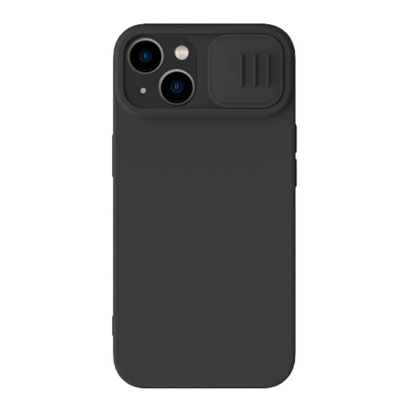 Nillkin CamShield Silky Silicone Case for iPhone 15 Plus (black) - Product Image 1