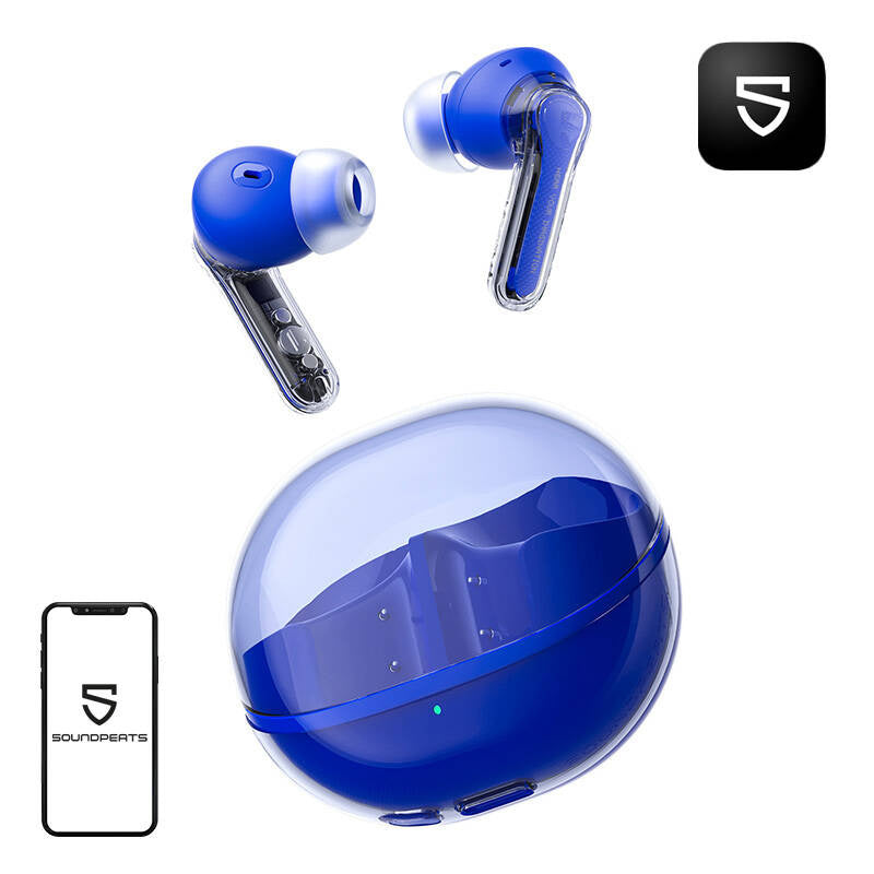 Kopfhörer TWS Soundpeats Clear (Blau)