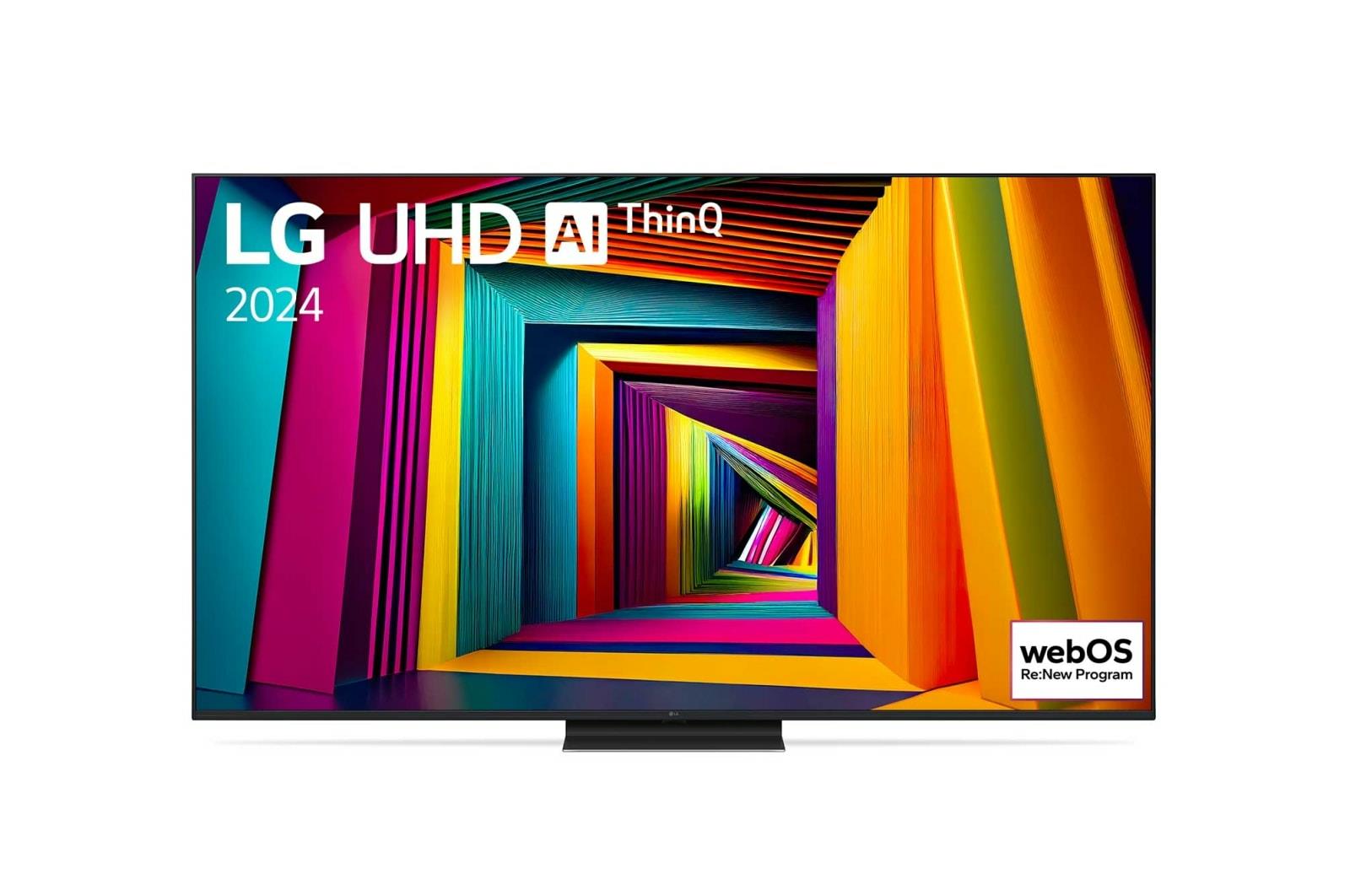 TV Set LG 75" 4K/Smart 3840x2160 Wireless LAN Bluetooth webOS 75UT91003LA