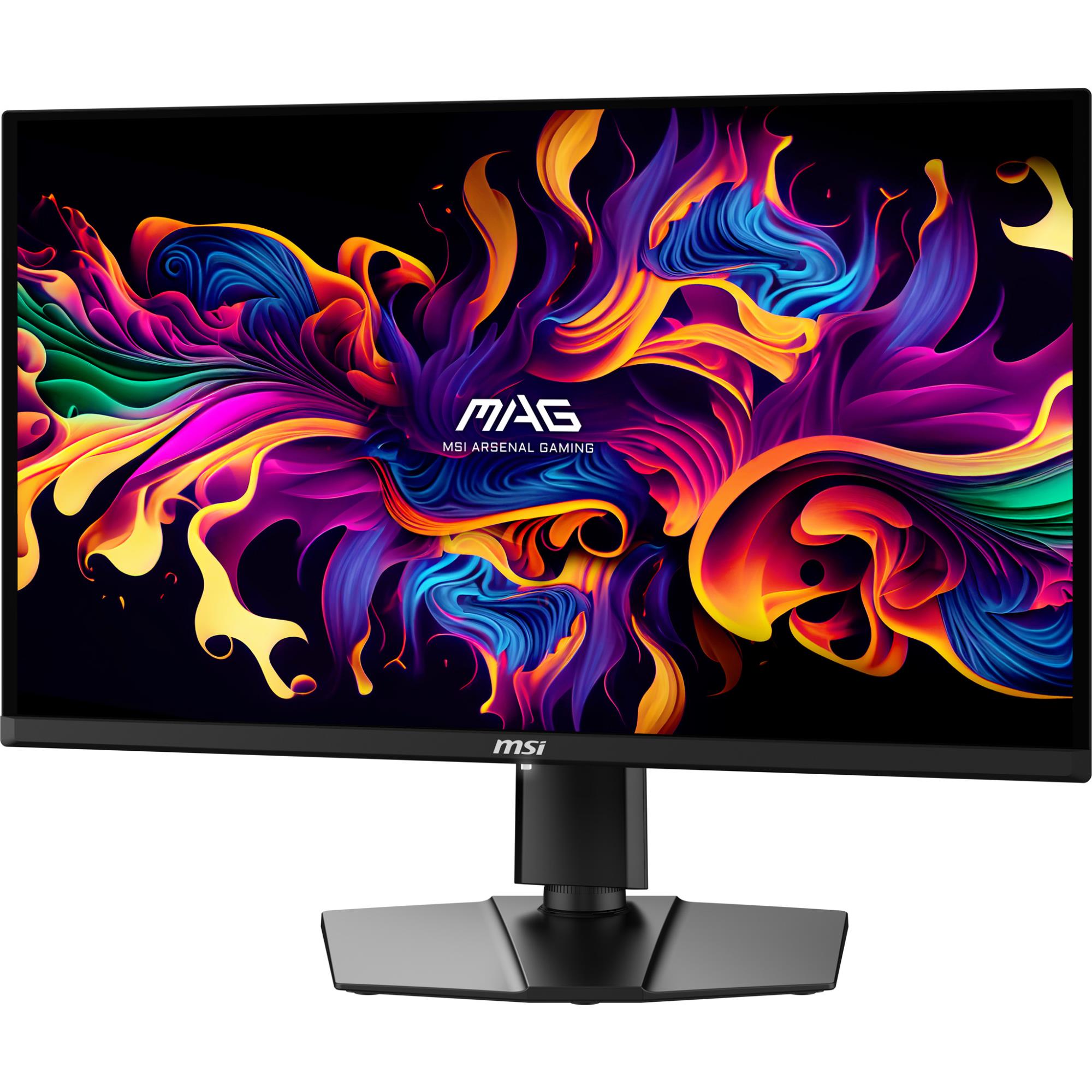 Monitor MSI MAG 271QP QD-OLED X24 26.5" Gaming Swivel Pivot Height adjustable Tilt Matte Panel QD-OLED 2560x1440 16:9 240 ?? 0.03 ms Colour Black MAG271QPQDOLEDX24
