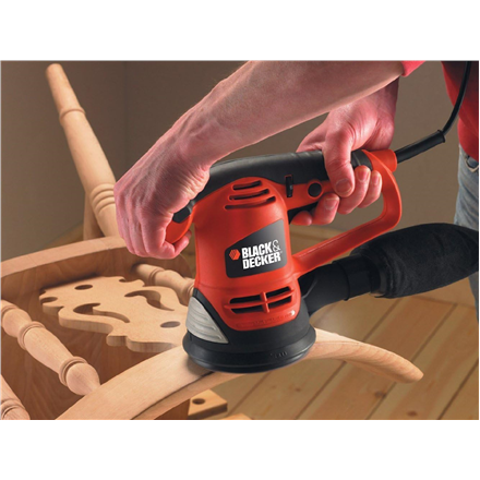 BLACK & DECKER Random Orbital Sander KA191EK-QS | 480 W