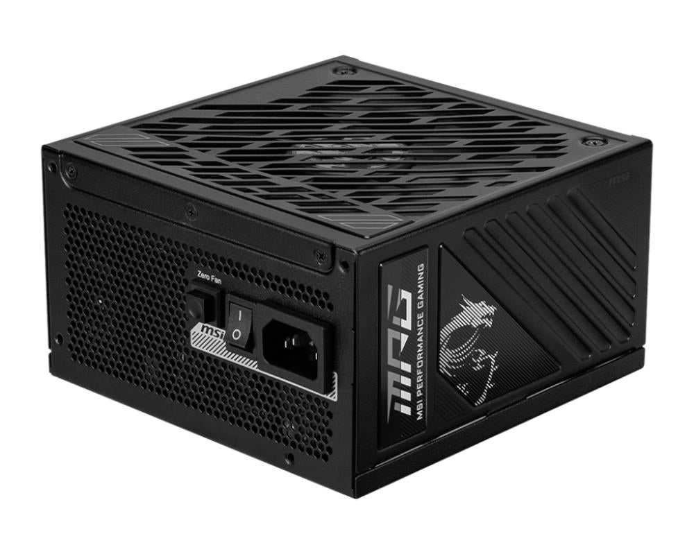 Power Supply MSI MPG A1000GS PCIE5 1000 Watts Efficiency 80 PLUS GOLD MPGA1000GSPCIE5