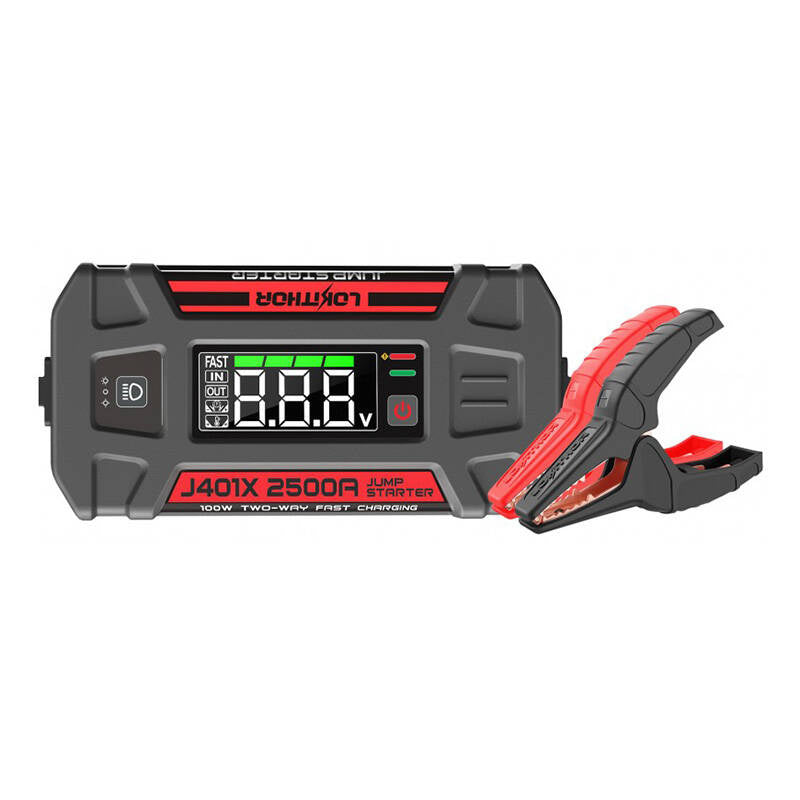 Lokithor J401X Jump Starter / Booster 2500A + Powerbank 20000mAh + Flashlight 4-in-1 Device working in -40°C - Product Image 2
