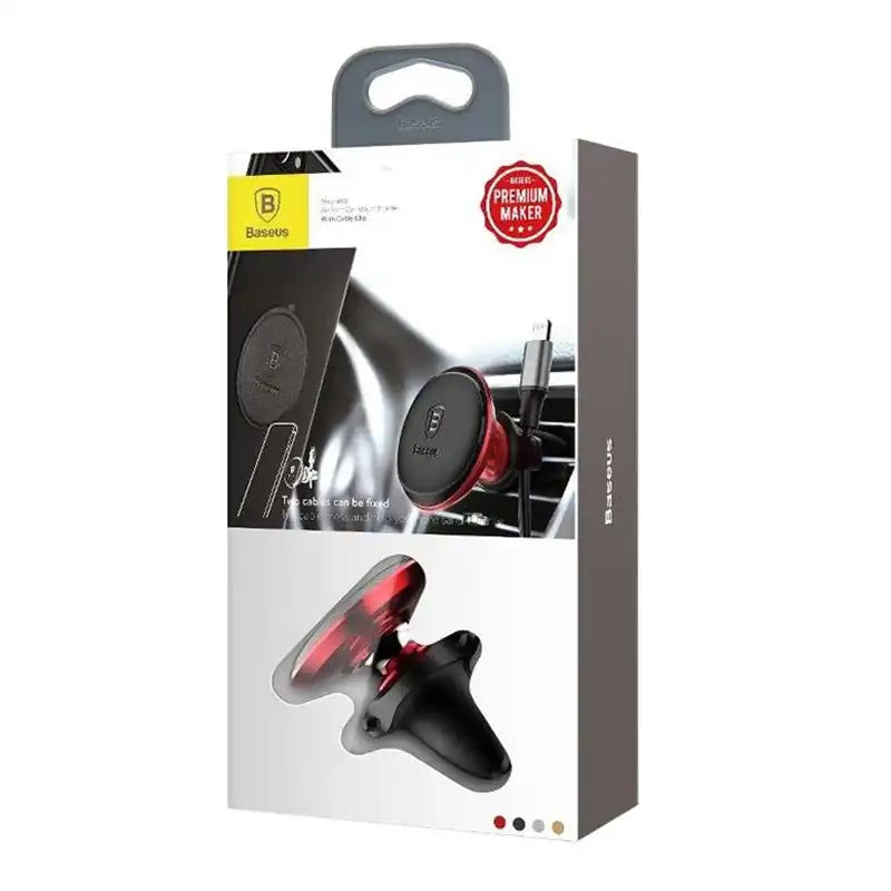 Car Mount Holder Baseus Magnetic Air Vent Red OS - Product Image 7
