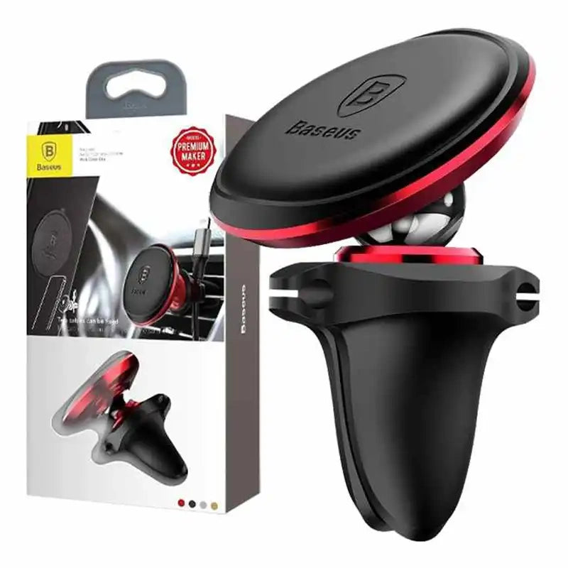 Car Mount Holder Baseus Magnetic Air Vent Red OS - Product Image 8