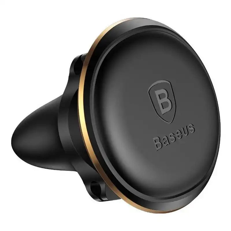 Baseus Magnetic Air Vent Car Mount Holder with cable clip Gold - Product Image 6