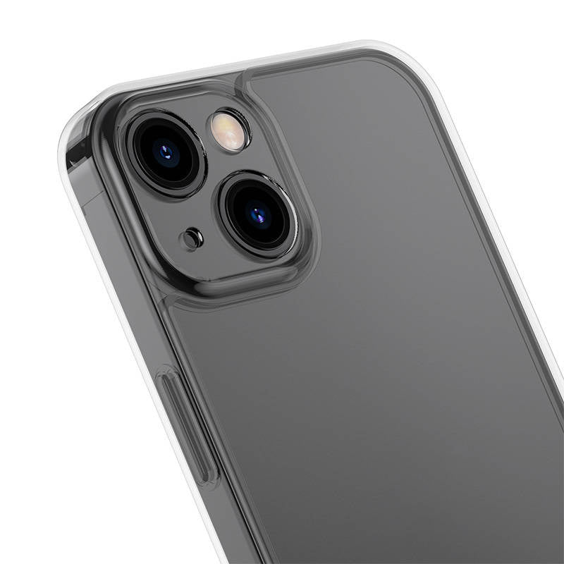Baseus Frosted Glass Case for iPhone 13 Pro (black) + tempered glass - Product Image 6