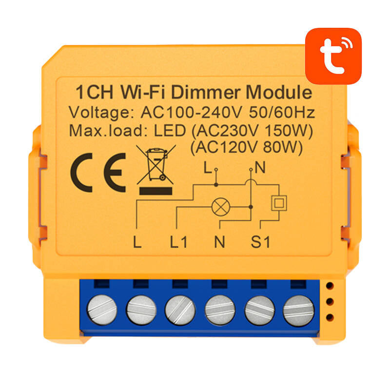 Smart socket switch WiFi Avatto DMS16-2 TUYA - Product Image 1