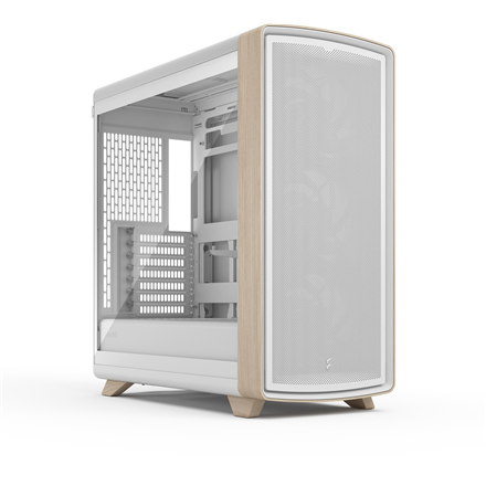 Fractal Design Case | Summit | ATX | Chalk White TG Clear Tint