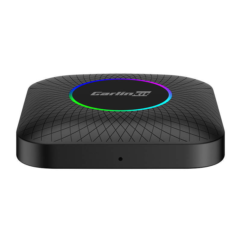 Carlinkit TBOX PLUS LED-Wireless-Adapter, 4G/64G, Apple Carplay/Android Auto (schwarz)