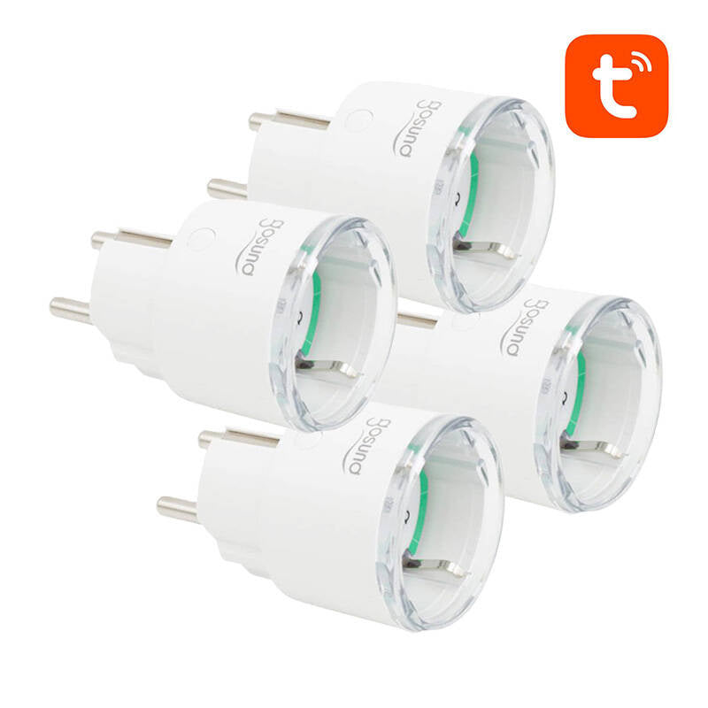 Smart plug WiFi Gosund SP111 3680W 16A, Tuya 4-pack - Product Image 2