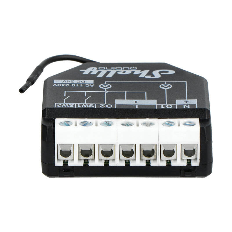 Shelly Qubino Wave2PM Controller, 2-channel, Z-Wave (Power measurement) - Product Image 4