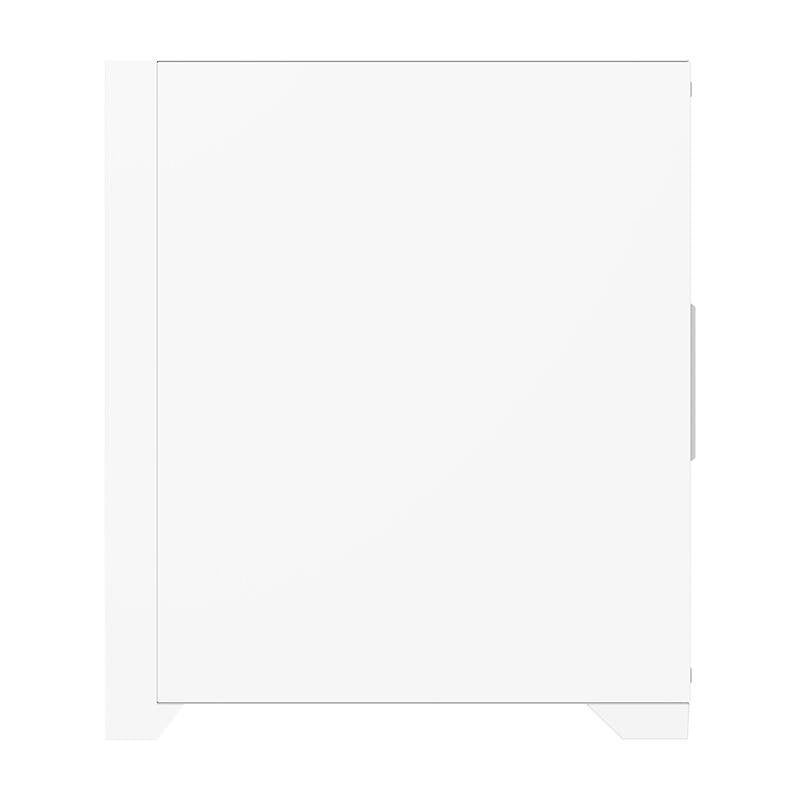 Darkflash DRX70 MESH Computergehäuse (weiß) + 4 RGB-Lüfter