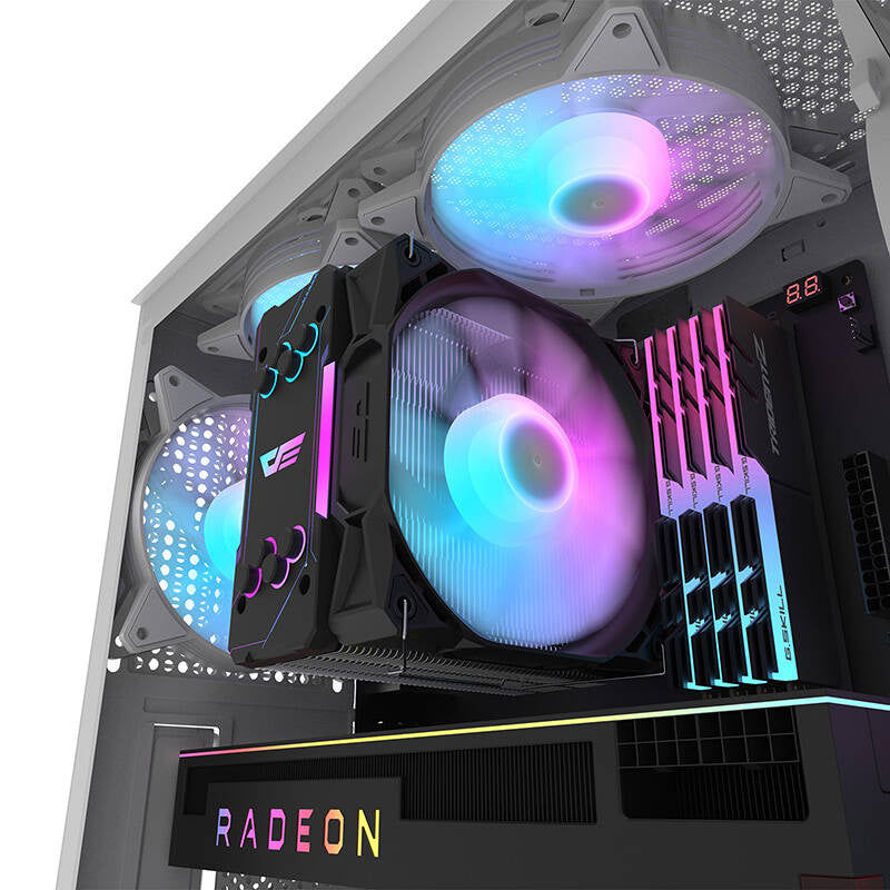 Computergehäuse Darkflash DK352 Mesh (weiß)