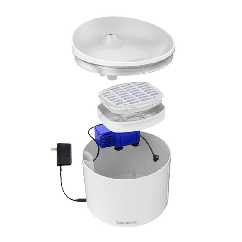 Water Fountain for pets 1l Dogness (white) - Product Image 5
