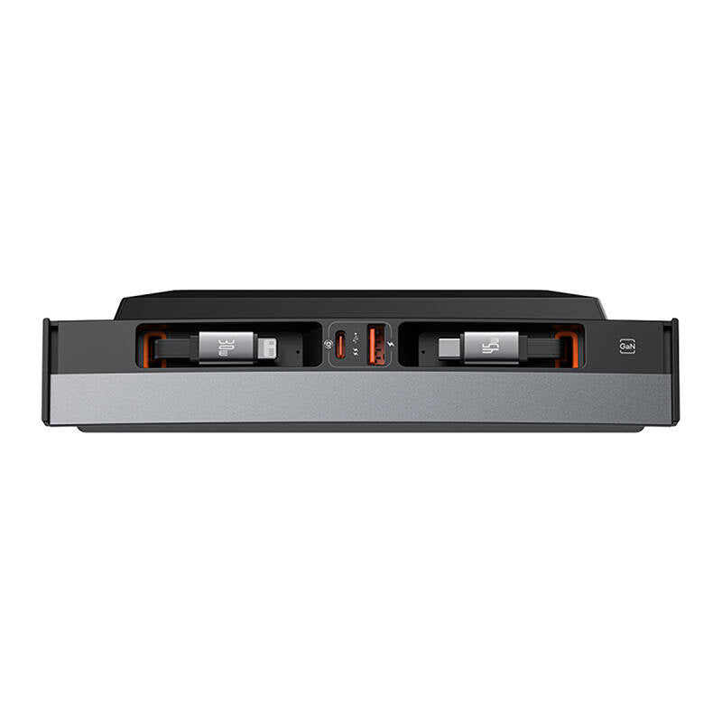 Hub Baseus T-Space with USB-C to lightning cables for Tesla Cars (black) - Product Image 1