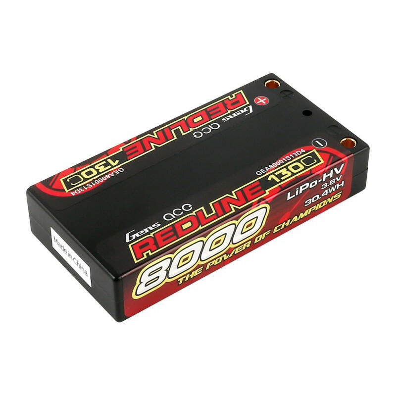 Lipo Battery GENS ACE 8000mAh 3.8V 1S2P 130C - Product Image 2