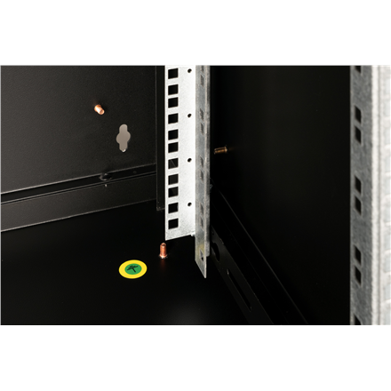 Digitus Wall Mounting Cabinet Unique Series | DN-19 16U-6/6-SW | 82 x 60 x 60 cm | Black
