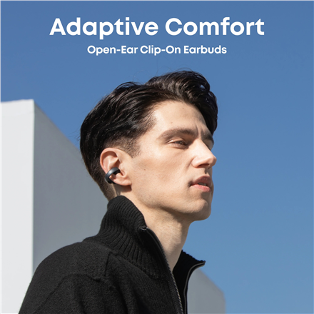 Anker Soundcore | Open-Ear Clip-On Earbuds with Adaptive Comfort | AeroClip