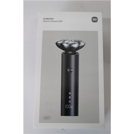 SALE OUT. Xiaomi Electric Shaver S301 EU | Xiaomi Shaver EU | S301 | Operating time (max) 90 min | Wet & Dry | Black | U