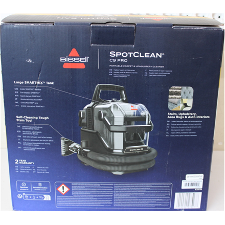SALE OUT. Bissell SpotClean C9 Pro Portable Carpet & Upholstery Cleaner | Bissell | Portable Carpet and Upholstery Clean