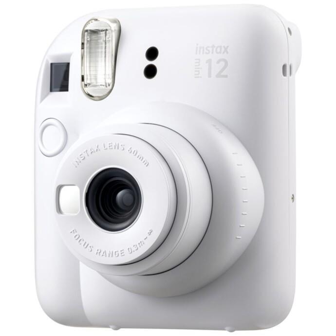 CAMERA INSTANT W/10SH GLOSSY/INSTAX MINI 12 WHITE FUJIFILM