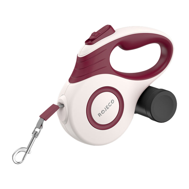 Rojeco A12 5M Automatic Retractable Dog Leash (red) - Image 1