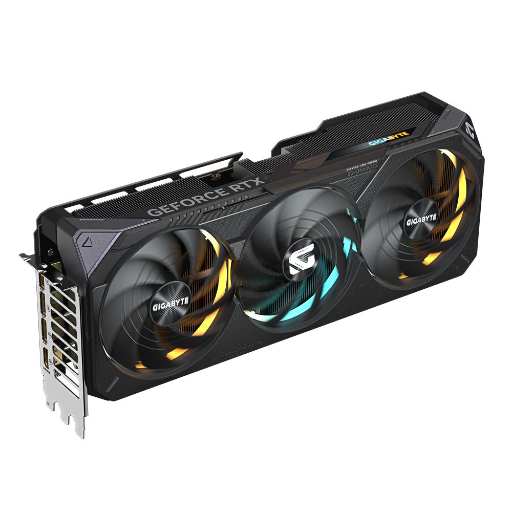 Graphics Card GIGABYTE NVIDIA GeForce RTX 5080 16 GB GDDR7 256 bit PCIE 5.0 16x GPU 2617 MHz Triple slot Fansink 1xHDMI 3xDisplayPort GV-N5080GAMINGOC-16GD