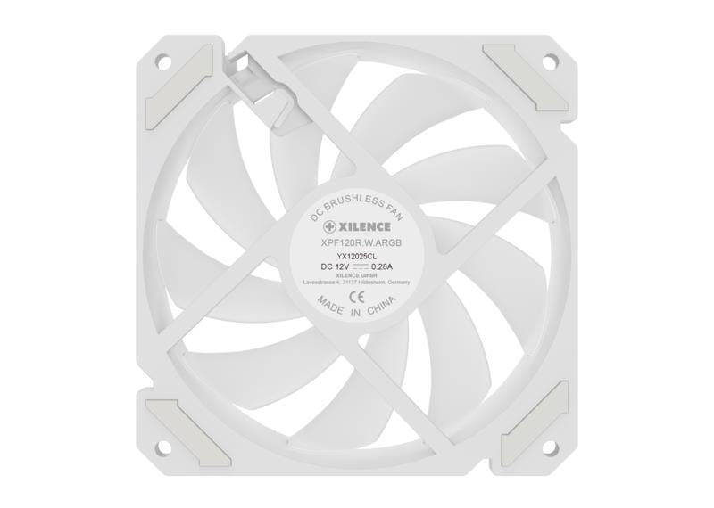CASE FAN 120MM PWM ARGB REVERS/4PIN WHITE XF066 XILENCE