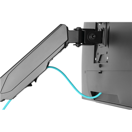 Digitus Wall mount | DA-90396 | Adjustable Height, Rotate, Tilt | 17-32 " | Maximum weight (capacity) 8 kg | Black