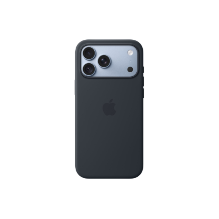 APPLE iPhone 18 Pro Max Silicone Case with MagSafe - Navy Blue | Apple