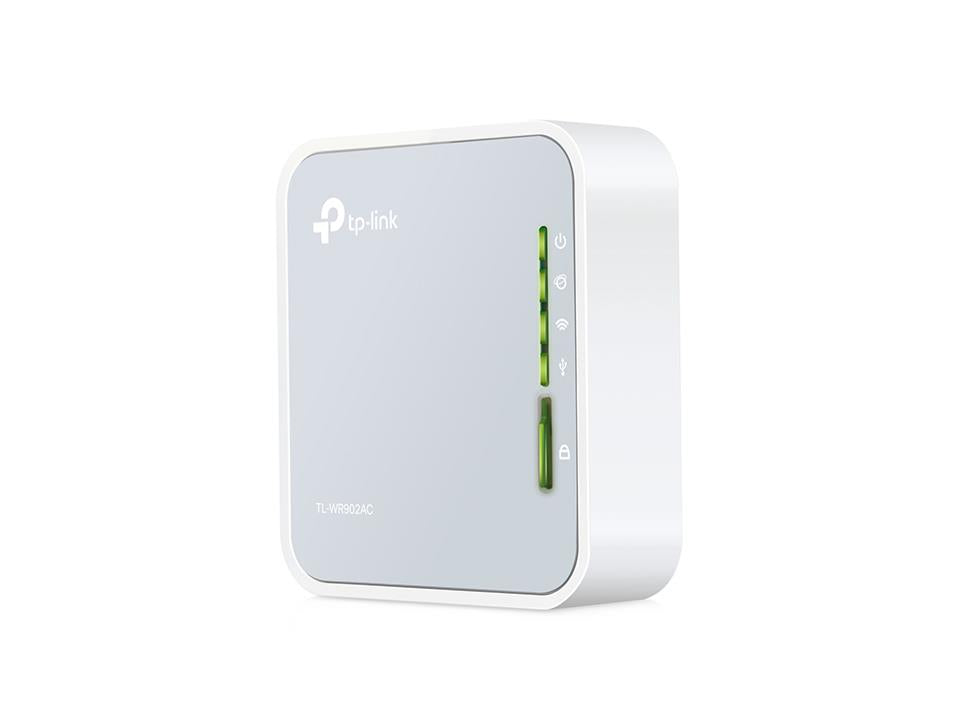 Wireless Router TP-LINK Wireless Router 733 Mbps IEEE 802.11a IEEE 802.11 b/g IEEE 802.11n IEEE 802.11ac USB 2.0 1x10/100M TL-WR902AC