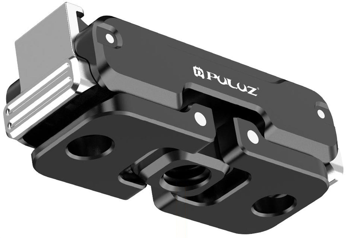 PULUZ Magnetic Metal Holder for DJI Osmo Nano (Black) - Image 1