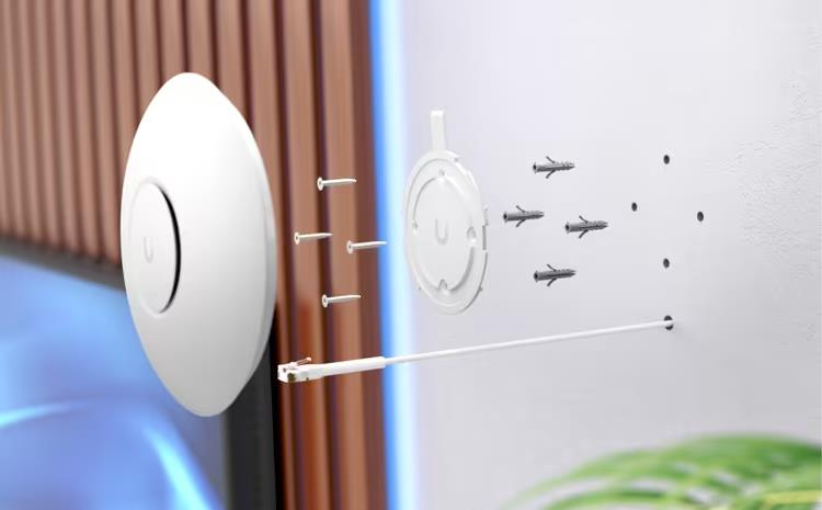 Access Point UBIQUITI IEEE 802.11a/b/g IEEE 802.11n IEEE 802.11ac IEEE 802.11ax 1x2.5GbE U7-LITE