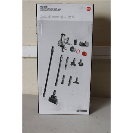 SALE OUT. Xiaomi Vacuum Cleaner | G30 Max EU | Cordless operating | 700 W | 28.8 V | Grey | Warranty 24 month(s) | USED,