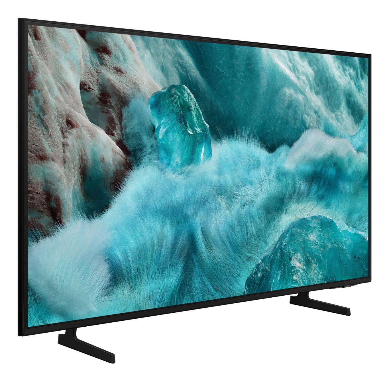 TV Set SAMSUNG 55" 4K/Smart QLED 3840x2160 Wireless LAN Bluetooth Tizen Black QE55Q7FAAUXXH
