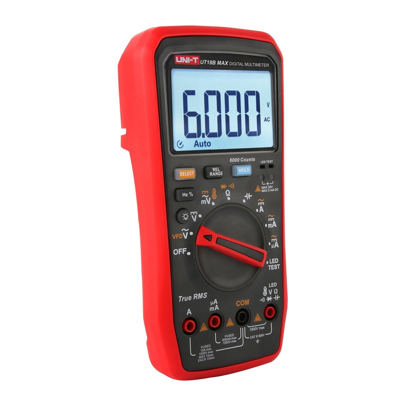 Uni-T True RMS UT18B MAX Digital Multimeter - Image 2