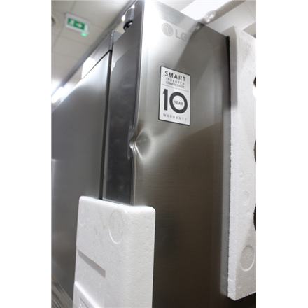 SALE OUT. LG GSGV81PYLL Refrigerator, Free-standing, Side by Side, E, Height 1.79 m, Net fridge 416 L, Net freezer 190 L