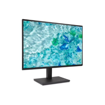 Acer Vero B247Y Series Monitor 60cm 23.8'' FHD ZeroFrame IPS 120Hz 16:9 4ms(GTG) 250nits VGA HDMI DP MM Audio In/Out Ada