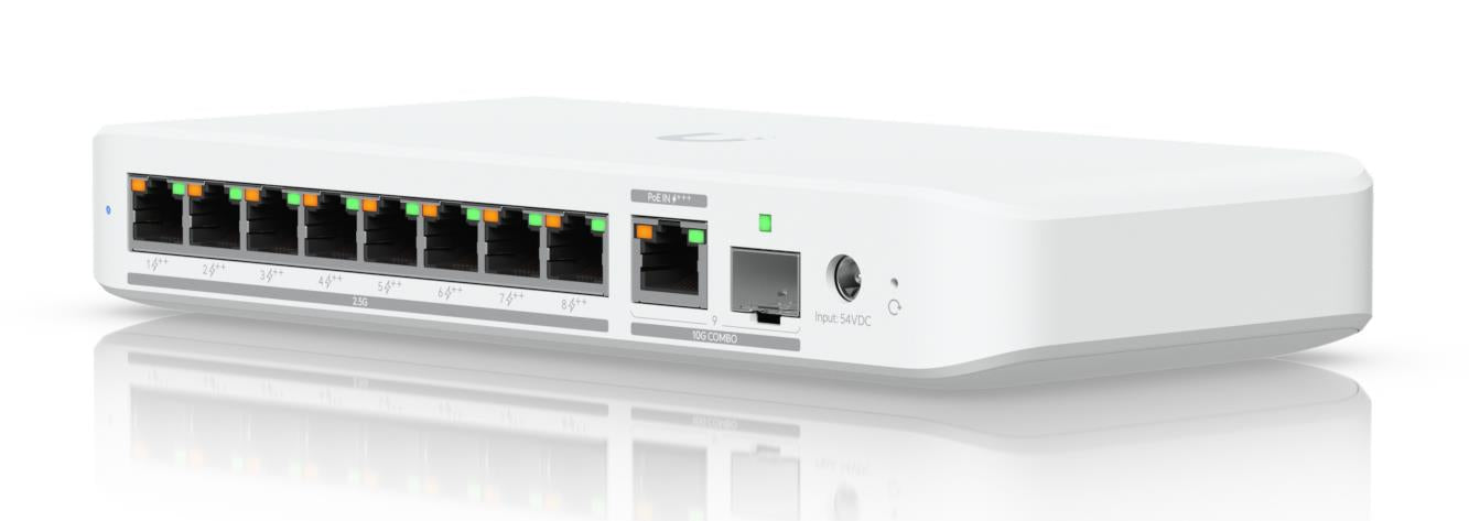 Switch UBIQUITI USW-FLEX-2.5G-8-POE Desktop/pedestal 8x2.5GbE 8 USW-FLEX-2.5G-8-POE