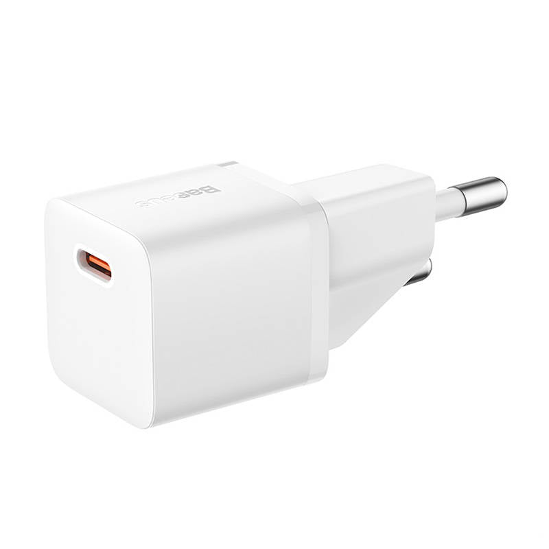 Mini wall charger Baseus GaN5 20W (white) - Image 4
