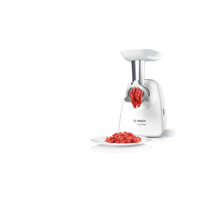 Bosch | Meat mincer SmartPower | MFW2510W | White | 350 W | Number of speeds 1 | 2 Discs: 3.8 and 8 mm; Sausage filler a