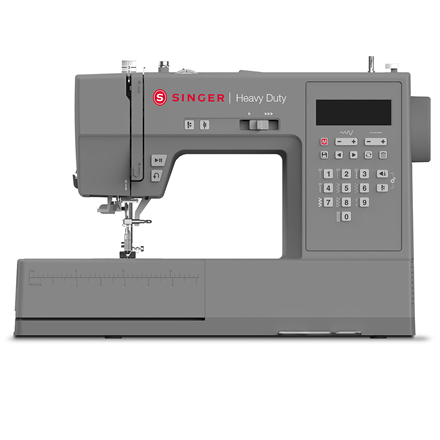 Singer | Heavy Duty Sewing Machine | HD6705C | Rechargeable | Number of stitches 200 | Number of buttonholes 1 | Grey |