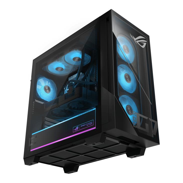 PC ASUS ROG G700 ROG Tower AMD RyzenT 7 9800X3D 32 GB DDR5-SDRAM Storage SSD SSD 1 TB AMD Radeon RX 9070 XT On board graphics AMD Radeon Graphics Wi-Fi Yes Bluetooth Yes Windows 11 Home 90PF05T1-M01MN0