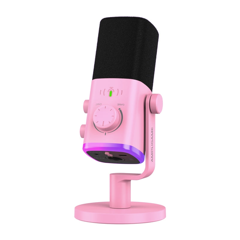 Fifine AM9 Dynamic Microphone (Pink) - Image 1