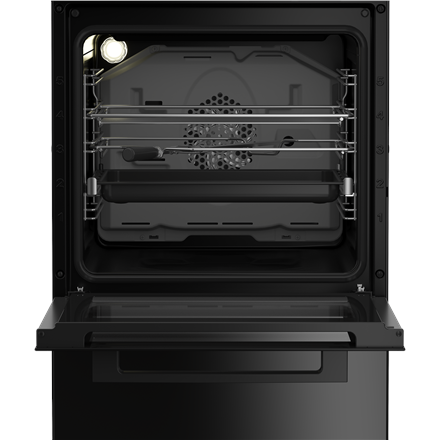 BEKO Cooker | FSM59305BDT | Hob type Induction | Oven type Electric | Black | Width 50 cm | Depth 60 cm | Grilling | Ene